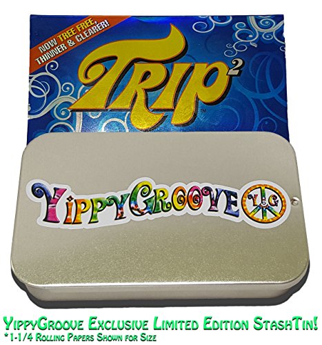 The Exceptional Brass Pipe Screen-Made in the USA-in a Collectible Limited Edition YippyGroove StashTinÂ®-For a More Enjoyable, Cleaner, Ash-Free Smoke (Size Â¾/.75") (100)