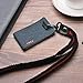 VBAX RFID Minimalist Slim Wallet for Men and Women, Holds Up to 12 Cards, Cash, Key Thin and Lightweight Credit Card Holder Grey Waterproof Microfiber