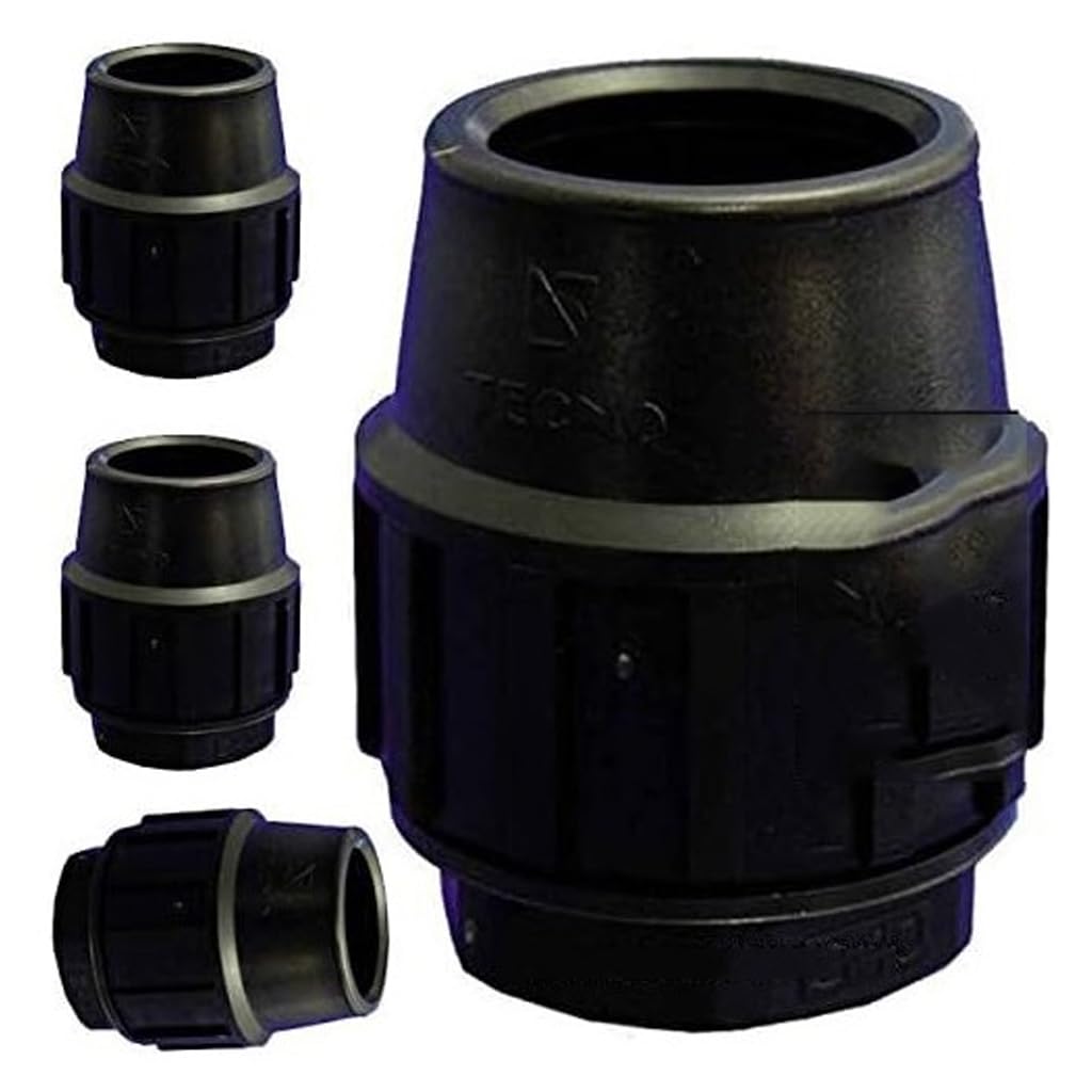 Polyethylene End Cap 25 mm (Pack of 4) AENOR Certified Product Used for Polyethylene Pipe Plugs 25mm