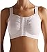 CAREFIX Mary Front Close Post-Op Bra - Comfortable Compression Bra - Mastectomy and Lumpectomy, White, X-Large