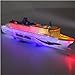 Ocean Liner Ship Boat Electric Toy Flash LED Lights Sounds Kid Gift