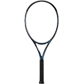 Wilson Ultra 108 V4.0 Performance Tennis Rackets, Strung with Sensation 16 Natural at Mid Range Tension