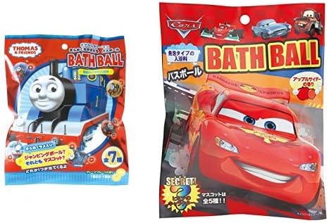 Amazon セット買い きかんしゃトーマス 入浴剤 きらめくなかまたち バスボール おまけ付き グレープフルーツの香り Ob Tob 3 1 ディズニー 入浴剤 カーズバスボール おまけ付き Dip 79 01 ノルコーポレーション ビューティー 通販