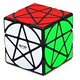 CuberSpeed Qiyi Pentacle Cube Black Speed cube QiYi MoFangGe Pentacle Cube