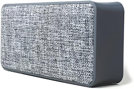 Woozik Home Portable Bluetooth Speaker - with Fabric Surface, Built-in Microphone, AUX, Great for Outdoors and Indoors