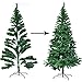 Herron Christmas Tree Artificial Premium Spruce Hinged Xmas Tree with Metal Stand for Indoors&Outdoors(6ft)