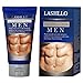 Hair Removal Cream for Men, Depilatory Cream, Natural Painless Permanent Thick Hair Removal Cream + Plastic Scraper, Used on Bikini,Underarm,Chest, Back, Legs and Arms for Men, 60ml
