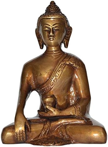 Praying Bronze Budha Statue in Meditation Form