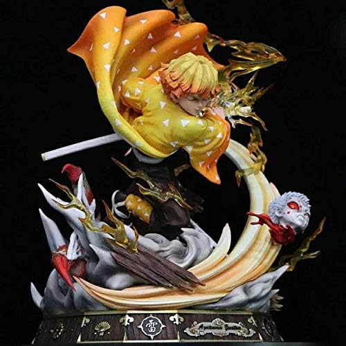 Amazon 完成品 我妻善逸 1 6スケール フィギュア スタチュー ジオラマ ガレージキット 限定品 鬼滅の刃 フィギュア ドール 通販