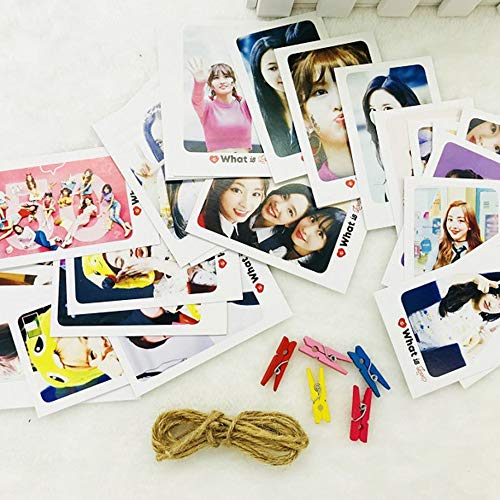 Water-chestnut 32Pcs/Set Kpop BTS Bangtan Boys Album Photo Card PVC Cards LOMO Card Photocard - Thumbnail 4