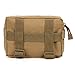 Hoanan 2 Pack Molle Pouch Tactical EDC Pouch Admin Organizer Gadget Gear Pouch for Military Backpack