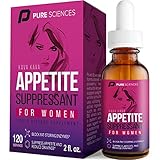Appetite Suppressant for Women - Superior Weight Loss Kava Kava Formula - Powerful Natural Ingredients - Increase Energy - Boost Metabolic Rate - Pure Sciences - 60DAY