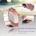 X4-TECH Silicone Bands Compatible with Gear Fit2 Watch Soft Silicone Replacement Elastomer Band Plastic Wristband Compatible with Samsung Galaxy Gear Fit 2 SM-R360 Smart Watch (New-Pink)