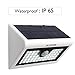 Solar Light, SCOPOW 50 LED Weatherproof Solar Powered Wall Light Wireless Motion Sensor Security Light With Battery Operated and 3 Mode for Outdoor Garden Patio Path Pool (1)