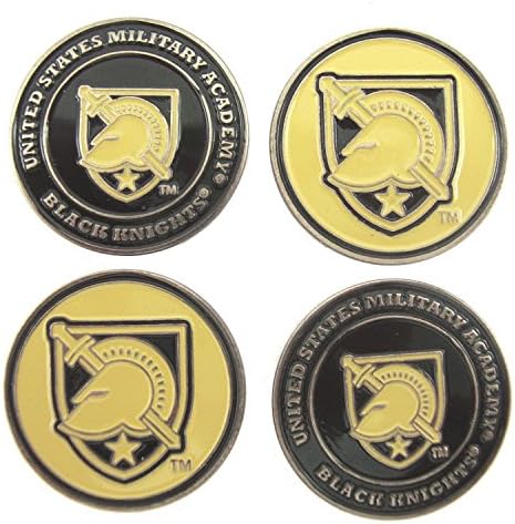 USMA West Point Black Knights Golf Ball Markers (Set of 4)