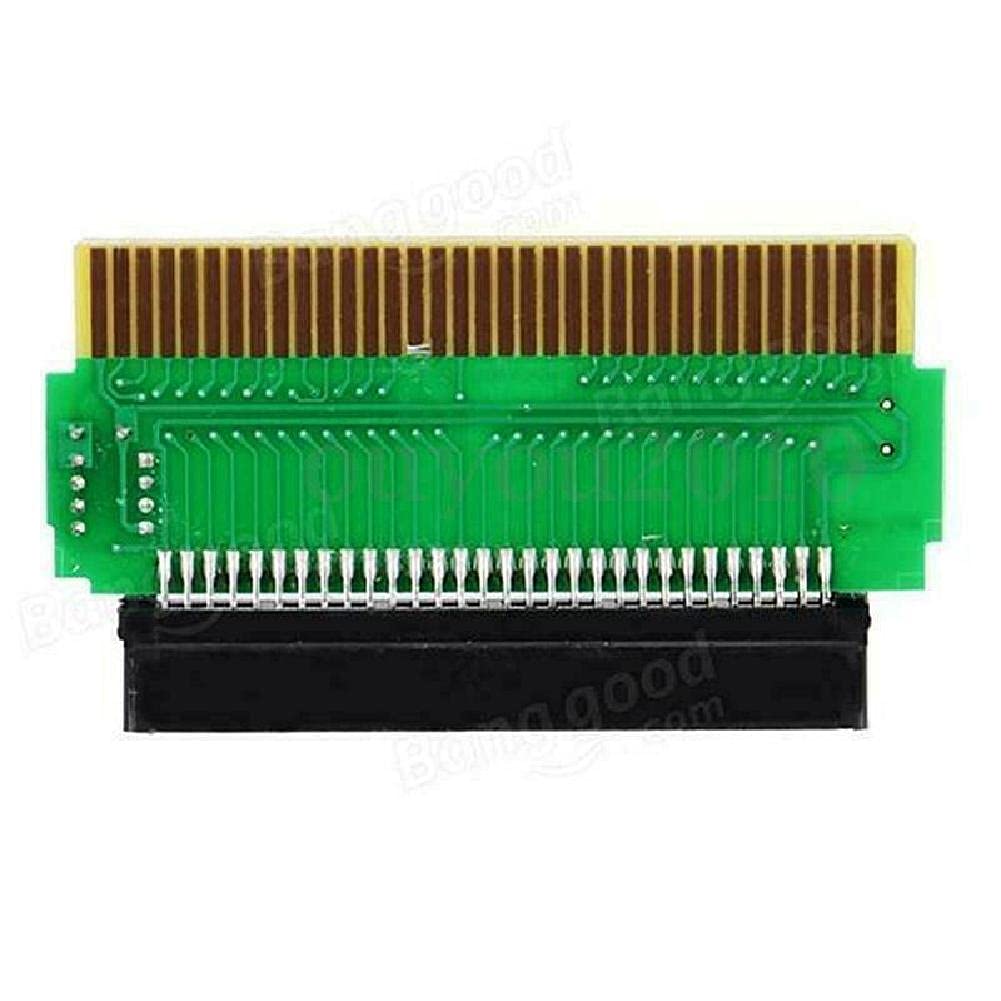 MOOKEENONE 1 x 60ピンから72ピンゲームカードコンバーター、Nintendo Famicom FCからNESターンFCカトリッジからNESカトリッジへのコンバーター