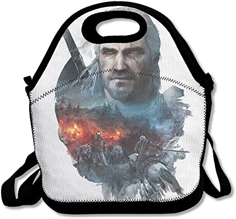 Pattern Witcher 3 Steelbook Skellige Version Version Front Lunch Tote