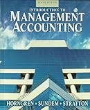 Management Accounting, Horngren, Charles T., 013205535X