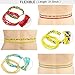 6 Pieces Summer Waist Bead Chains Colorful Waist Belly Beads African Body Chains Bikini Jewelry for Women and Girls