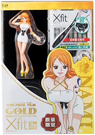 Amazon Co Jp Xfit クロスフィット 5枚刃カミソリ ワンピース企画 第2弾 3コパック オリジナルホルダースタンド ナミ ビューティー