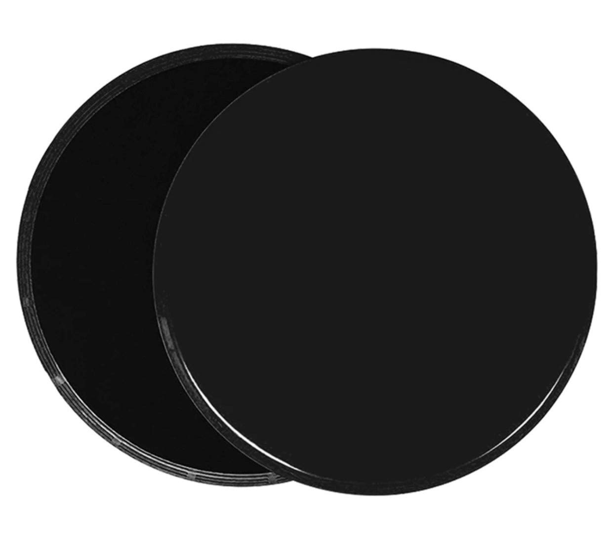 JG GLOBAL Core Sliders Sliding Discs 2 Units - Double Sided Sliding Discs for Home, Yoga, Fitness, Pilates, Abdominals, Body Exercises, Crossfit