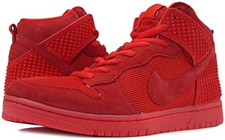 nike dunk high red october