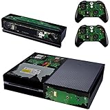 REYTID Xbox One Console Skin/Sticker + 2 x Controller Decals &amp; Kinect Wrap - Full Set of Internal Mechanics Style - Microsoft XB1