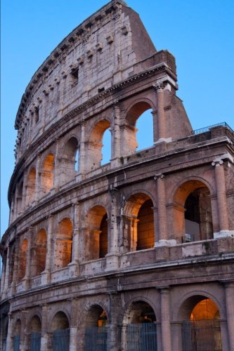 The Roman Coliseum in Rome, Italy Journal: 150 page lined notebook/diary