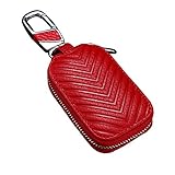 MoreFarther Leather Car Key Case Key Holder For Car