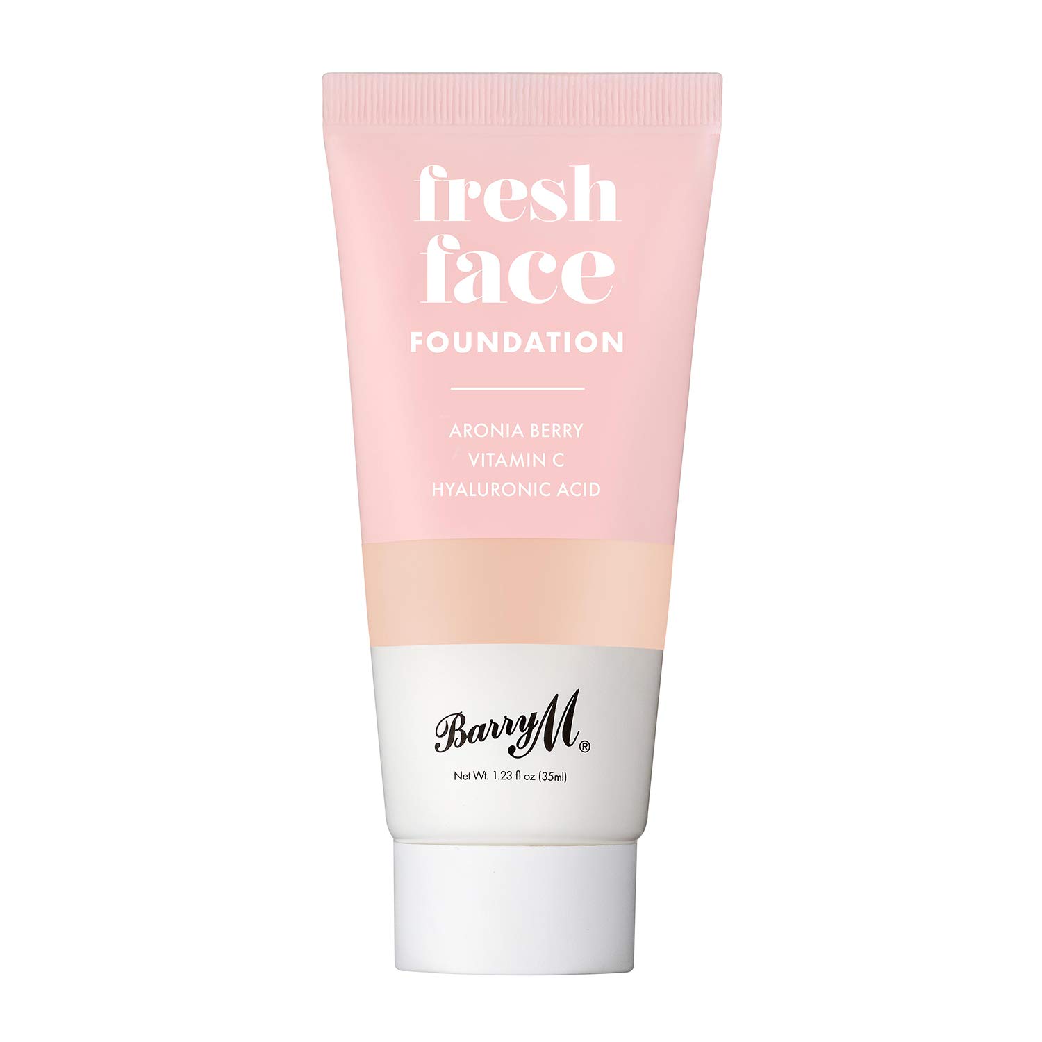 Barry M Cosmetics Fresh Face Lightweight Liquid Foundation Infused With Hyaluronic Acid And Vitamin C, Shade 4 — image 1