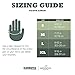 MERIWOOL Merino Wool Unisex Glove Liners for use with Touch Screens in Charcoal Grey – Large