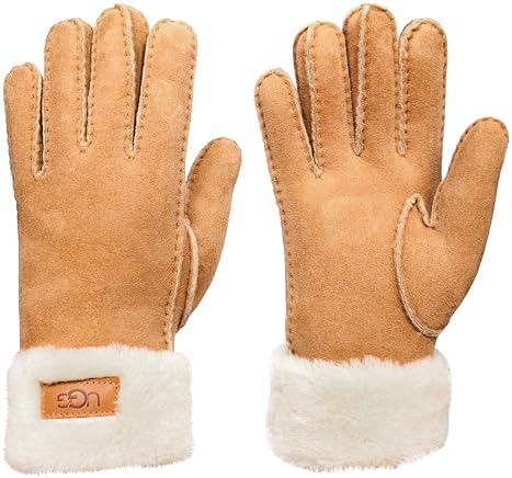 UGG Women's Water Resistant Sheepskin Earmuffs with Embroidered