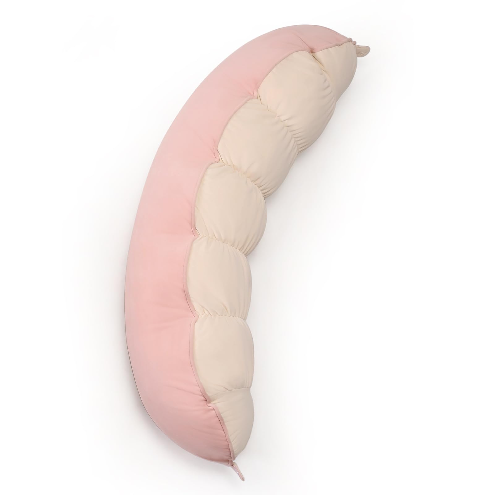 Photo 1 of Ailuteie Peallow(Pat. Pend) – Long Round Body Pillow for Adults, Bolster Pillow for Sleeping, Soft and Supportive Pillow for Sleeping & Lumbar Support