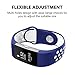 For Fitbit Charge 2 Bands, Adjustable Replacement Sport Strap Bands for Fitbit Charge 2 Smartwatch Fitness Wristband Soft Silicone Navy White Small