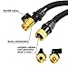 CXRCY Garden Hose with 10 Pattern Spray Nozzle,Upgraded Expandable Flexible Water Hose with Double Latex Core, 3/4
