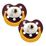 Washington Redskins 2-pack Infant Pacifier Set - 2014 NFL Baby Pacifiers
