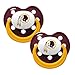 Baby Fanatic Pacifier (2 Pack) - Washington Redskins Team Colors