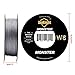 SeaKnight MANSTER W8 II 8 Strand Braided Fishing Line -Super Strong, Abrasion Resistant, No Stretch Braided Line-15LB to 100LB Test for Saltwater and Freshwater Fishing Line Braid