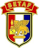 Southern European Task Force (SETAF) with Scroll CSIB - Combat Service Id. Badge