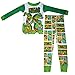 Teenage Mutant Ninja Turtles Little Boys' Cotton Pajama Sleepwear 2 Piece Set