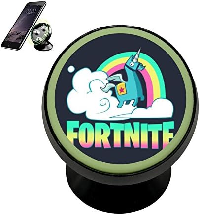 JTYGREL For-Tnite Unicorn Magnetic Vehicle Mounted Mobile Phone Bracket Holder 360 With Noctilucent Function