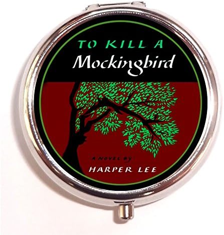 To Kill a Mockingbird Pill Box Pill Case Medicine Organizer Harper Lee Book Cover Art