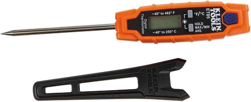 Digital Pocket Thermometer Klein Tools ET05: Home Improvement