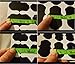 Waterproof Chalkboard Labels,Beasyjoy 64 PCS Premium Reusable Adhesive Chalkboard Stickers for Jars and Canisters Include Small and Big Size