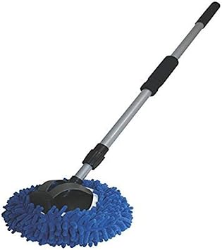 Amazon Com Carrand 93303 9 2 In 1 Long Chenille Microfiber Wash Mop With 48 Extension Pole Automotive