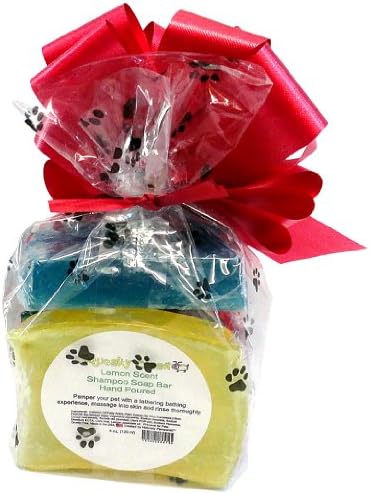Naturally Pampered Dirty Dog Deluxe Soap Bar Gift Set, 4-Ounce, Set of 5