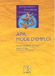 APA, mode d'emploi