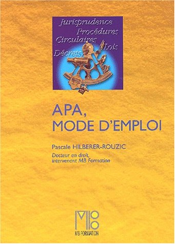 APA, mode d'emploi