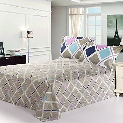 cotton twill linen/Single cotton double sheets-A 160x230cm(63x91inch)