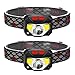 TINMIU 2-Pack Rechargeable Headlamp Flashlight, 800 Lumens Motion Sensor Head Lamp, IPX4 Waterproof, Bright White Cree Led & Red Light, Perfect for Running, Camping, Hiking & More.
